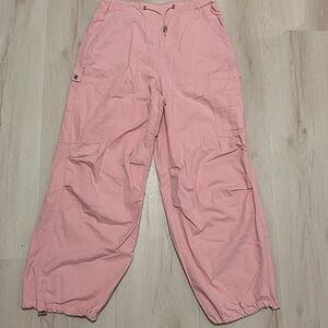Pink Cargo Pants